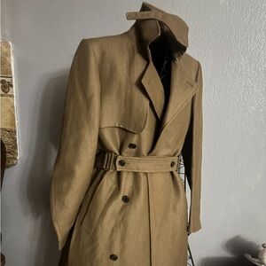 Cerruti Classic Tan Women's Trench Coat